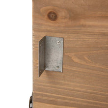 Load image into Gallery viewer, 26"L Washed White Wooden Christmas Tree Collar