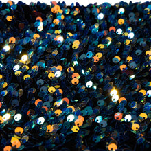 Load image into Gallery viewer, 21"L Navy Blue Sequin Christmas Stocking