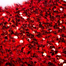 Load image into Gallery viewer, 21"L Red Sequin Christmas Stocking