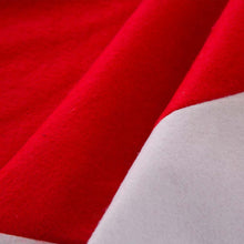 Load image into Gallery viewer, 48“D Red & White Felt Christmas Tree Skirt
