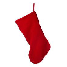 Load image into Gallery viewer, 21.00"L Poinsettia Hooked Stocking