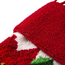 Load image into Gallery viewer, 21.00"L Poinsettia Hooked Stocking