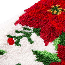 Load image into Gallery viewer, 21.00"L Poinsettia Hooked Stocking