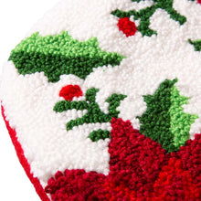 Load image into Gallery viewer, 21.00"L Poinsettia Hooked Stocking