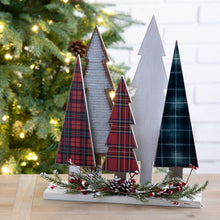Load image into Gallery viewer, 14"H Wooden Christmas Tree Table Décor