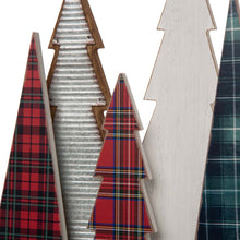 Load image into Gallery viewer, 14"H Wooden Christmas Tree Table Décor