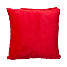 Load image into Gallery viewer, 14"L Hooked 3D Dog Woof Throw Pillow