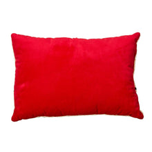 Load image into Gallery viewer, 18"L Hooked Christmas Gnomes Throw Pillow