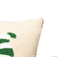 Load image into Gallery viewer, 18"L Hooked Christmas Gnomes Throw Pillow