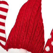 Load image into Gallery viewer, 18"L 3D Heavy Cotton Knitted Gnome Throw Pillow