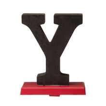 Load image into Gallery viewer, Glithome Metal "JOY" Christmas Stocking Holder Set of 3