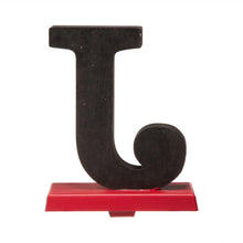 Load image into Gallery viewer, Glithome Metal "JOY" Christmas Stocking Holder Set of 3