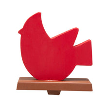 Load image into Gallery viewer, 6.3"H Wooden Christmas Red Bird Stocking Holder