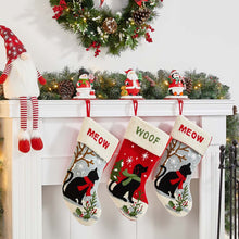 Load image into Gallery viewer, 6.5"H Resin Santa, Snowman, Penguin Stocking Holders, Set of 3
