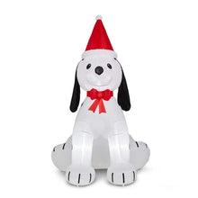 Load image into Gallery viewer, 6 ft Lighted Inflatable Puppy Dog Décor