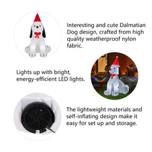 Load image into Gallery viewer, 6 ft Lighted Inflatable Puppy Dog Décor