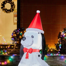 Load image into Gallery viewer, 6 ft Lighted Inflatable Puppy Dog Décor