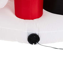 Load image into Gallery viewer, 7 ft Lighted Inflatable Nutcracker Fire Fighter with Puppy Dog Décor