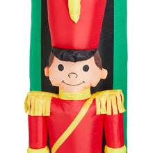 Load image into Gallery viewer, 10 ft Lighted Inflatable Arch Gate with Soldiers Décor