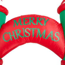 Load image into Gallery viewer, 10 ft Lighted Inflatable Arch Gate with Soldiers Décor