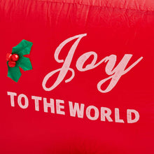 Load image into Gallery viewer, 11 ft Lighted Inflatable Santa on Tractor Décor