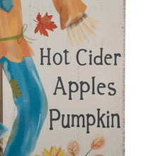 Load image into Gallery viewer, 24"H Fall Wooden Scarecrow Hanging Decor