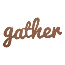 Load image into Gallery viewer, 36"L Fall Wooden "gather" Word Wall Hanging Decor