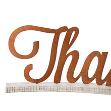 Load image into Gallery viewer, 30"L Fall Wooden/Metal Thankful Decor