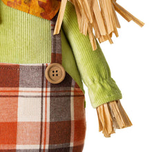 Load image into Gallery viewer, Fall Fabric Couple Scarecrow Shelf Sitter