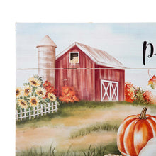 Load image into Gallery viewer, 24"L Fall Wooden "Welcome To Our Pumpkin Patch" Wall Sign Decor