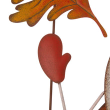 Load image into Gallery viewer, 48"H Fall Metal Gnome Standing Decor