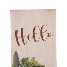 Load image into Gallery viewer, 42"H "Hello FALL" Wooden Porch Sign Decor