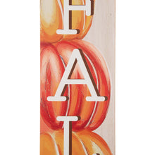 Load image into Gallery viewer, 42"H "Hello FALL" Wooden Porch Sign Decor