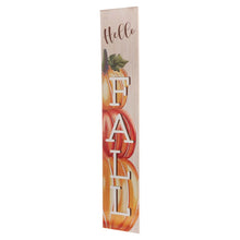 Load image into Gallery viewer, 42"H "Hello FALL" Wooden Porch Sign Decor