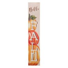 Load image into Gallery viewer, 42"H "Hello FALL" Wooden Porch Sign Decor