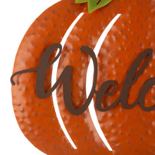 Load image into Gallery viewer, 29.72"H Fall Metal Pumpkin Yard Stake/Standing/Hanging Sign