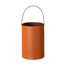 Load image into Gallery viewer, Hollow Out Metal Pumpkin Bucket, Set of 2