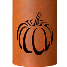 Load image into Gallery viewer, Hollow Out Metal Pumpkin Bucket, Set of 2