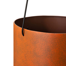 Load image into Gallery viewer, Hollow Out Metal Pumpkin Bucket, Set of 2