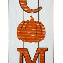 Load image into Gallery viewer, 42"H Fall Wooden "WELCOME" Porch Board Sign