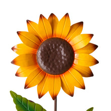 Load image into Gallery viewer, 42"H Fall Metal Sunflower Yard Stake