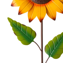 Load image into Gallery viewer, 42"H Fall Metal Sunflower Yard Stake
