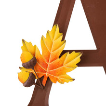 Load image into Gallery viewer, 24"H Metal "FALL" Yard Stake or Wall Décor or Standing Decor (Three Functions)