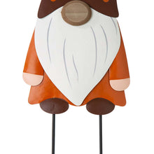 Load image into Gallery viewer, Fall Metal Gnome Family Yard Stake or Wall Décor or Standing Decor, Set of 3 (Three Functions)