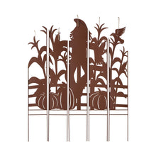 Load image into Gallery viewer, 41.5"H Fall Metal Scarecrow & Corns Combo Yard Stake