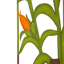 Load image into Gallery viewer, 41.5"H Fall Metal Scarecrow & Corns Combo Yard Stake