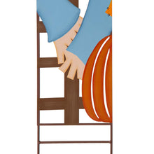 Load image into Gallery viewer, 41.5"H Fall Metal Scarecrow & Corns Combo Yard Stake
