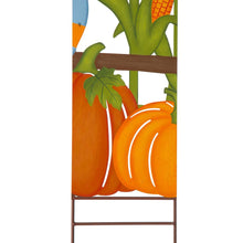 Load image into Gallery viewer, 41.5"H Fall Metal Scarecrow & Corns Combo Yard Stake
