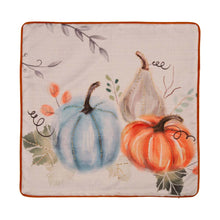 Load image into Gallery viewer, 20"L*20"W Faux Burlap Pumpkin Pillow Cover