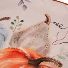 Load image into Gallery viewer, 20"L*20"W Faux Burlap Pumpkin Pillow Cover
